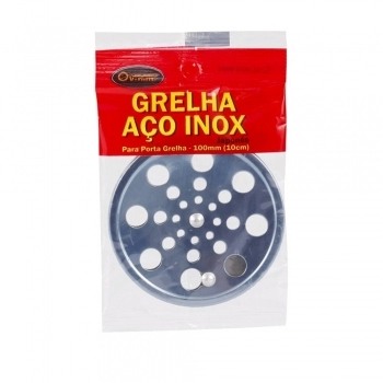 PORTA GRELHA JAPONES RED 100MM ACO INOX (N)