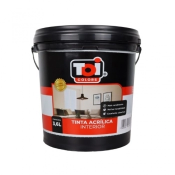 TINTA LATEX 1-TOI ACRILICA INTERIOR BCO 3,6 LT GALAO (N)
