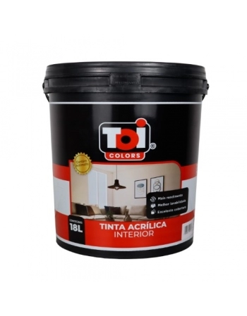 TINTA LATEX 1-TOI ACRILICA INTERIOR BCO 18 LT BALDE (N)