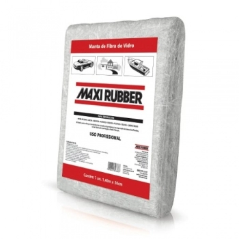 MANTA FIBRA VIDRO MAXI RUBBER 1,40X50CM