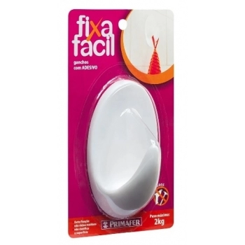 GANCHO ADESIVO PRIMAFER RED 1PC 2KG REF 2505 (T)