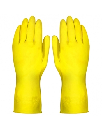 LUVA PLASTCOR LATEX FLOCADA AM TAM 10 G (N)