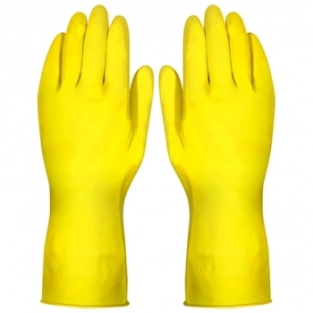 LUVA PLASTCOR LATEX FLOCADA AM TAM 10 G (N)