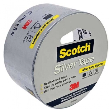 FITA SILVER TAPE 3M PRATA 45X5 REF HB004557912..
