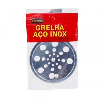 PORTA GRELHA JAPONES RED 150MM ACO INOX (N)