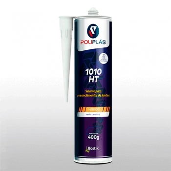 COLA SELANTE MASSA PU 1010 HT POLIPLAS BCO 400GR (N)