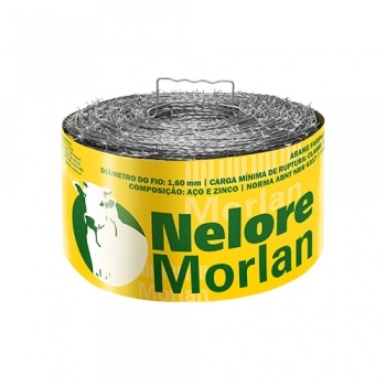 ARAME FARPADO MORLAN NELORE 250M FIO 16