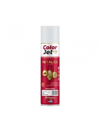 SPRAY COLOR JET RENNER METALICO VD 400ML (N)