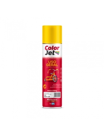 SPRAY COLOR JET RENNER USO GERAL BCO FOSCO 400ML (N)