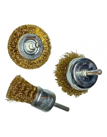 KIT ESCOVA ACO DISFLEX 3PCS HASTE