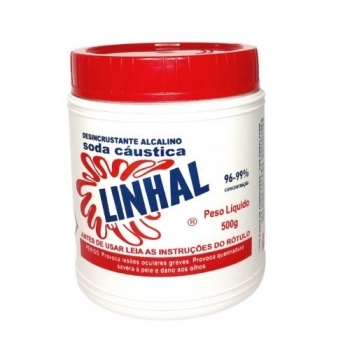 SODA CAUSTICA LINHAL PURA 500GR REF 28131 (N)