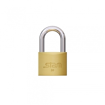 CADEADO STAM LATAO MACICO 30MM (N) REF 00312