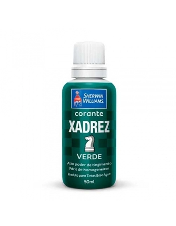 CORANTE XADREZ VERDE