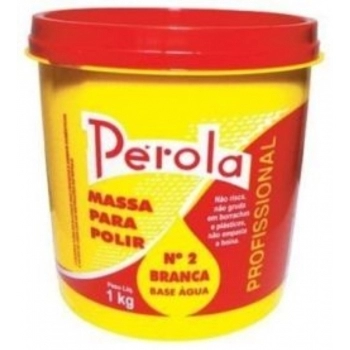 MASSA POLIR PEROLA N2 BASE AGUA 1KG