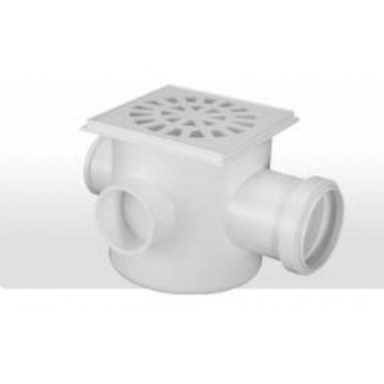 CAIXA SIFONADA KRONA N05 BCA QUAD 100X100X50 REF 904