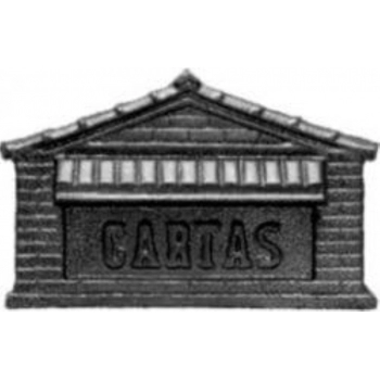 CAIXA CARTA MC CASINHA FUNDIDA EM ALUM