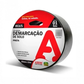 FITA DEMARCACAO ADERE SOLO 50X15 PTO