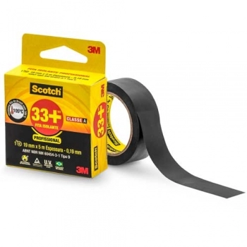 FITA ISOLANTE 3M SCOTCH (01) 33+05M 19X5M REF HB004162127