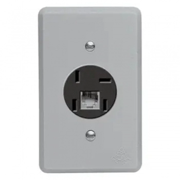 CONJ C/PL GRIS FAME 1 TOM.P/TEL.RJ11