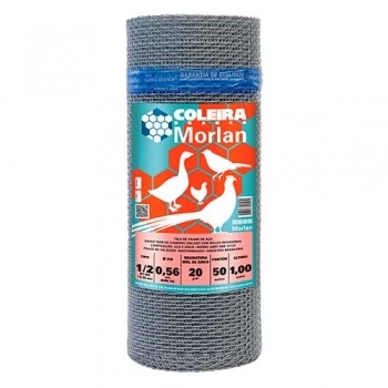 TELA VIVEIRO MORLAN 1/2\" F26 1,00X50M