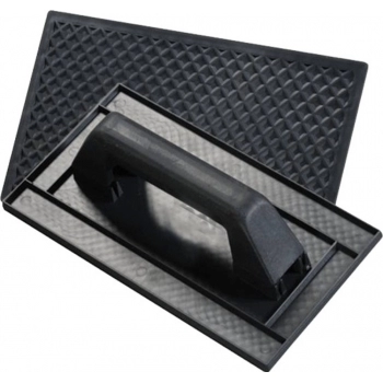 DESEMPENADEIRA PVC PTO ESTRIADA PROFISSIONAL 1-TOI 12 X 22