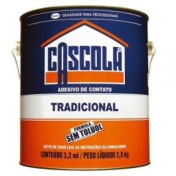 COLA CONTATO CASCOLA S/TOLUOL (04) 2,8KG