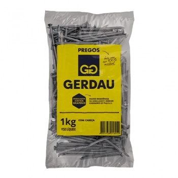 PREGO C/C 18X27 GERDAU 1KG REF 117000144