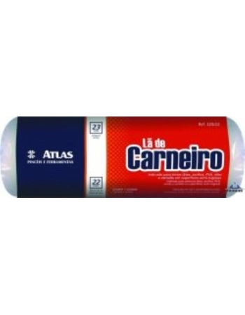Rolo de Lã 100% Atlas 23cm 328/22 Sem Cabo
