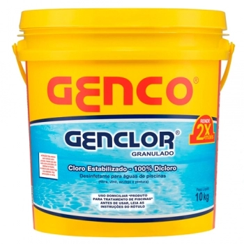 CLORO GRANULADO GENCLOR 10KG GENCO REF 405249A (N)