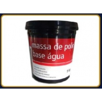MASSA POLIR MAXI RUBBER BASE AGUA 1KG