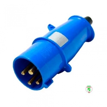 PLUG INDUSTRIAL STECK 3P+T 32A 220V 9H AZ 4279 REF N4279