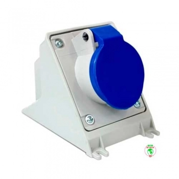 TOMADA INDUSTRIAL STECK SOBR 3P+T 32A 220V 6H AZ REF N4209