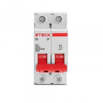DISJUNTOR STECK (13) DIN BIP 40A C REF SDD62C40