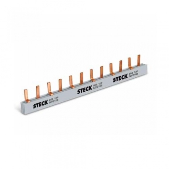 BARRAMAMENTO STECK DIN 2P 80A 12 POLOS REF S2F210B