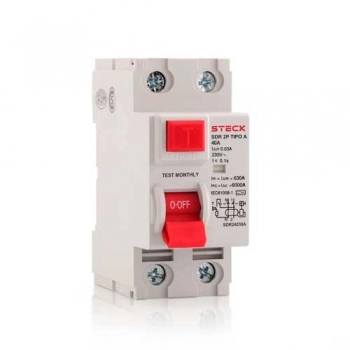 INTERRUPTOR FUGA STECK DR 2P 40A 30MADR REF SDR24030