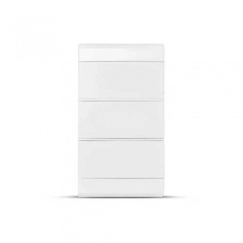 QUADRO STECK (05) DISTRIBUICAO EMBUTIR 36 DISJ DIN REF SCM36OBR