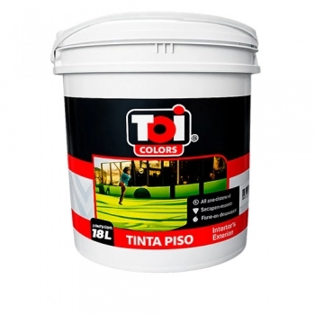 TINTA PISO 1-TOI CHUMBO 18 LT BALDE.