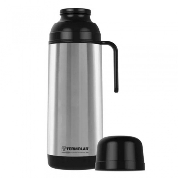 GARRAFA TERMICA TERMOLAR 1L LUMINA INOX ROLHA.