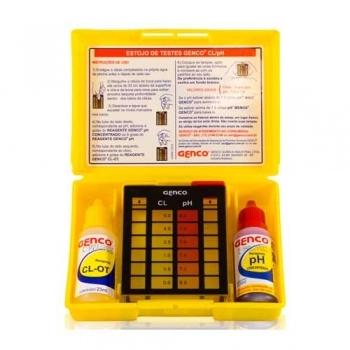 ESTOJO ANALISE CLORO/PH GENCO REF 40760 (N)