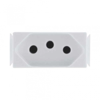 MODULO TRAMONTINA ARIA BCO TOMADA RJ11 REF 57217051 (N)