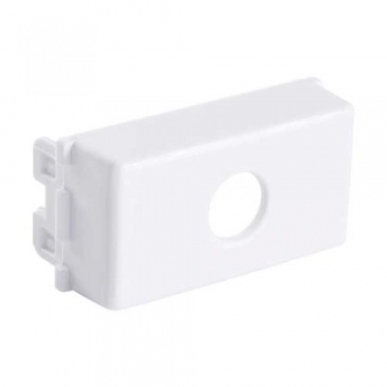MODULO TRAMONTINA LIZ/LUX2 BCO TAMPO FURO 9,5MM REF 57115092 (N)