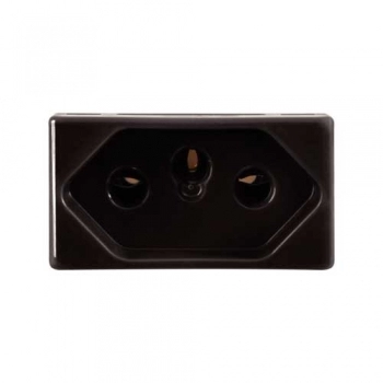 MODULO TRAMONTINA LIZ/LUX2 PTO TOMADA 2P+T 20A A 250V REF 57215038 (N)