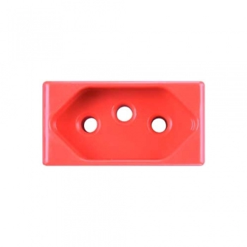 MODULO TRAMONTINA LIZ/LUX2 VM TOMADA 2P+T 20A A 250V REF 57115039 (N)