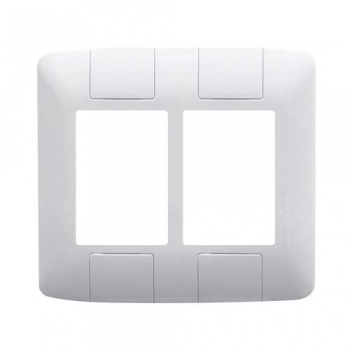PLACA TRAMONTINA ARIA BCO 6 MODULO 4X4 REF 57203031 (N)