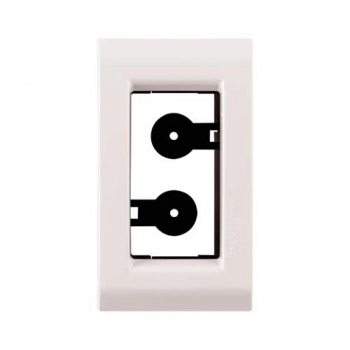 PLACA TRAMONTINA LIZ BCO 1 MODULO P/ MOVEIS REF 57106032 (N)