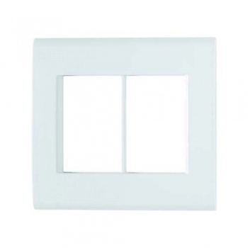 PLACA TRAMONTINA LIZ BCO 6 MODULO 4X4 REF 57106031 (N)
