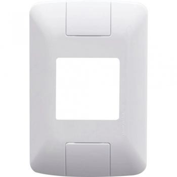 PLACA TRAMONTINA ARIA BCO 2 MODULO 4X2 REF 57203005 (N)
