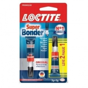 SUPER BONDER 3+3GR CARTELA